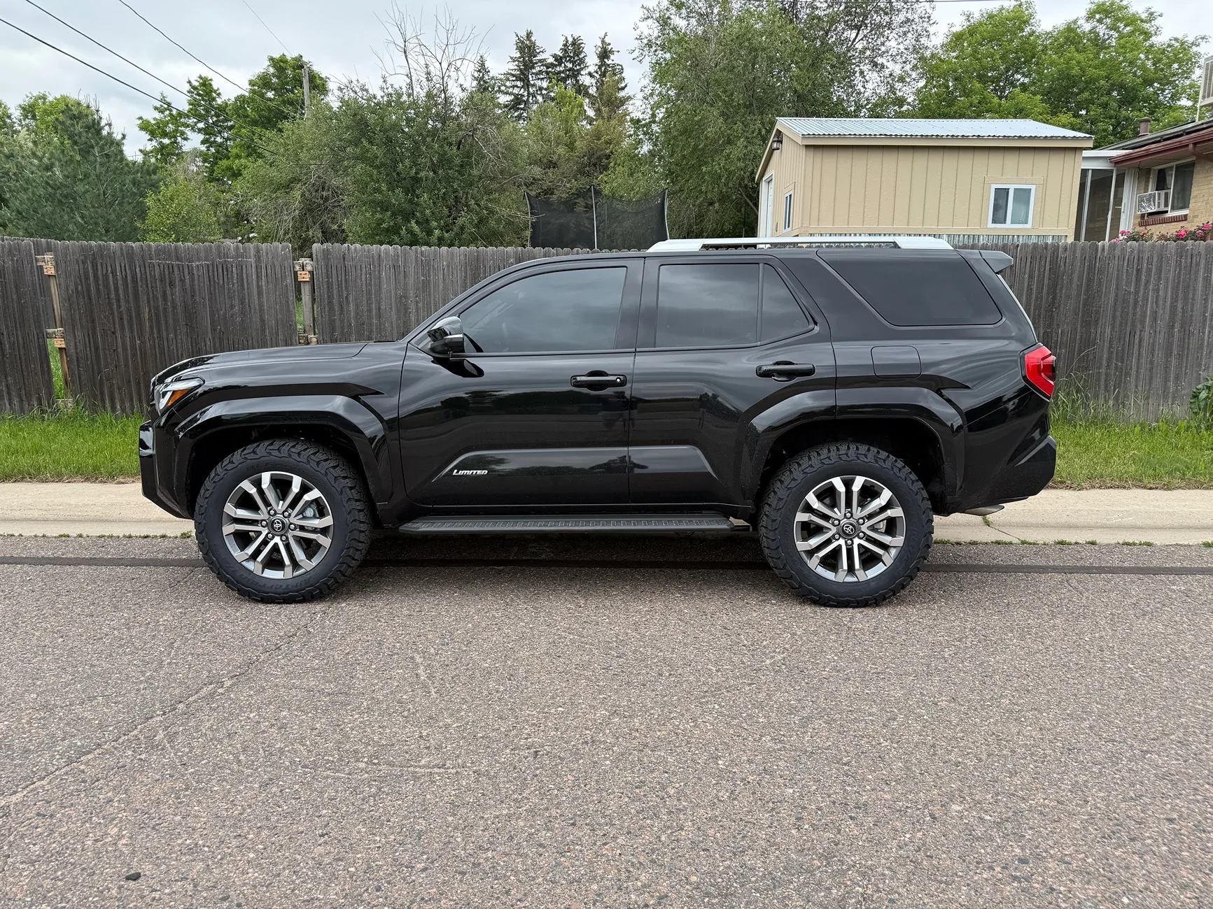 2025 4runner 6th gen Biggest tire that will fit Limited / Platinum trim on stock 20" rims without lift? IMG_3592