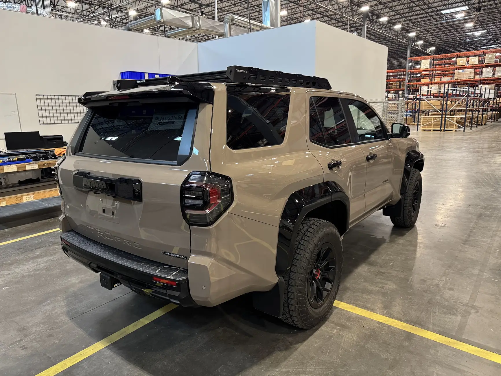 2025 4runner 6th gen Rhino Rack Reconn roof rack installed on 2024 4Runner 6th Gen TRD Pro 1754666491458-