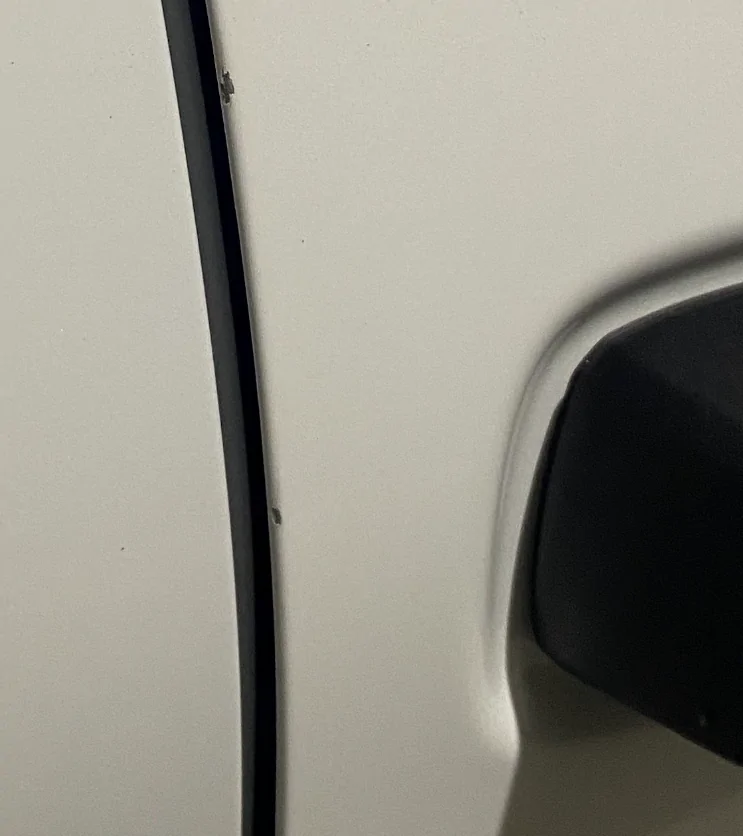 2025 4runner 6th gen Paint Defect - Bubbles on corner of liftgate 5ec467084a0922648ba317add01394d0