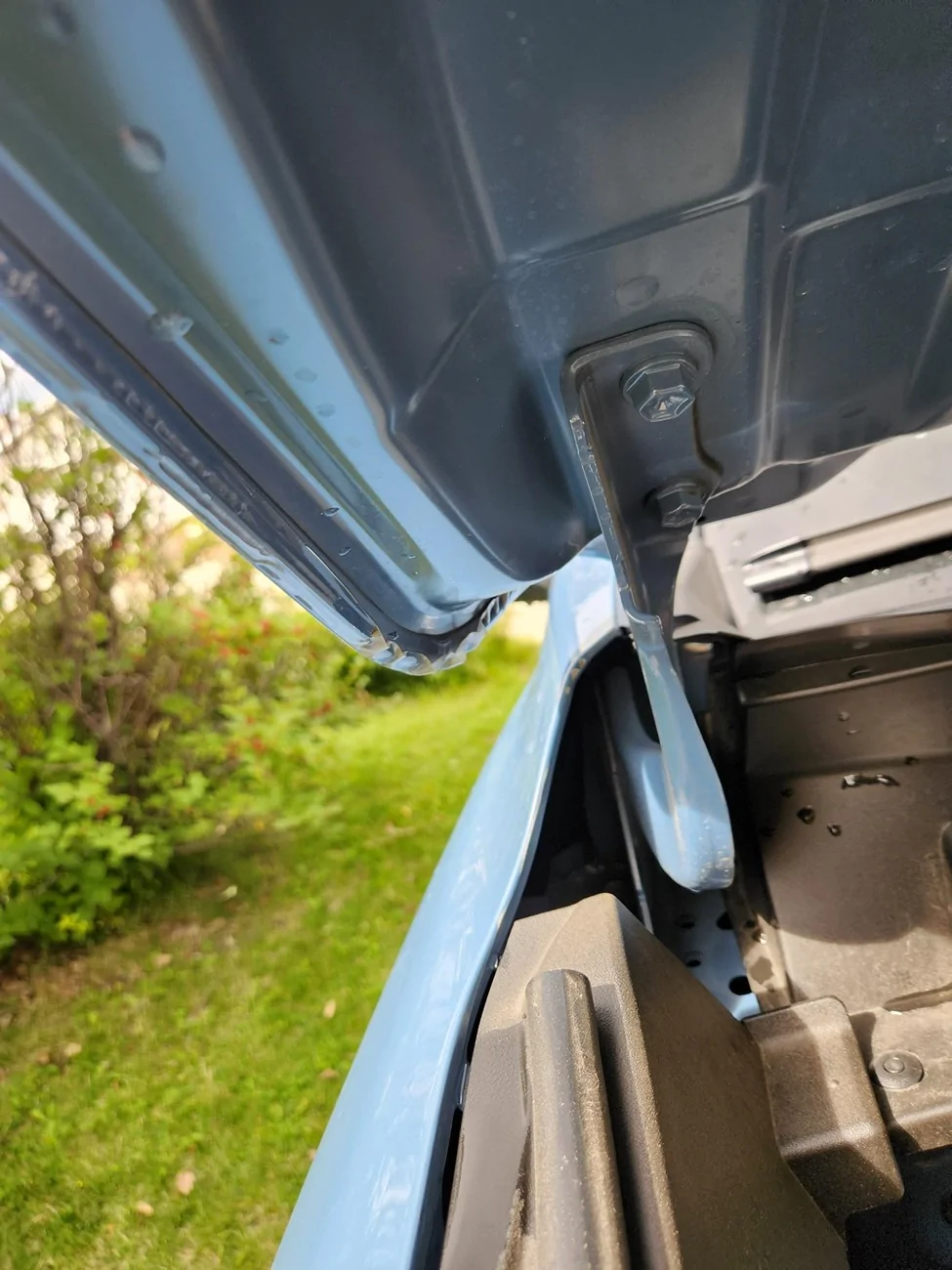 2025 4runner 6th gen Factory XPEL PPF is peeling under hood