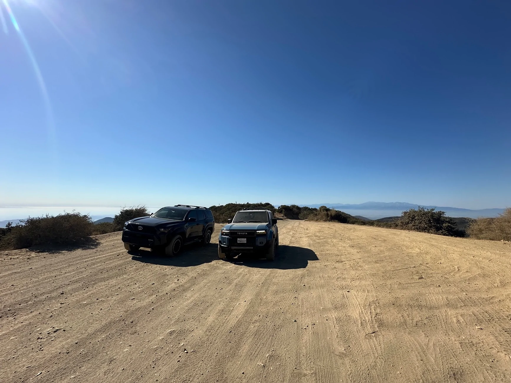 2025 4runner 6th gen Santiago Peak via Maple Spring Rd (SoCal) IMG_6829