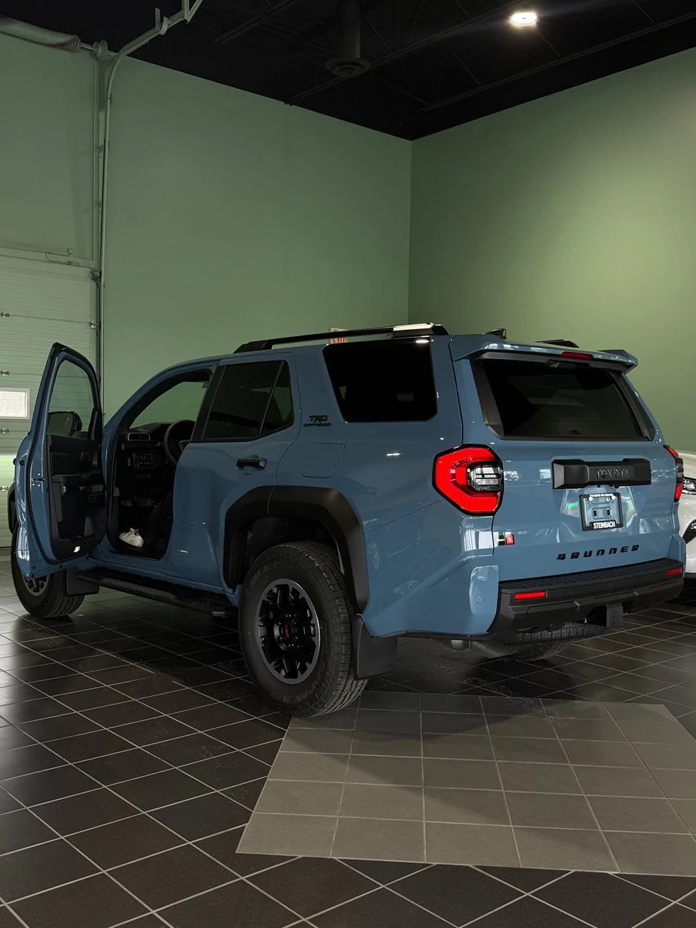 2025 4runner 6th gen TRD ORP Heritage Blue - 35s MT Baja Boss A/T 255/85/R17 Pizza Cutter Build +30mm Offset - Matte PPF - Aftermarket Grille IMG_2792