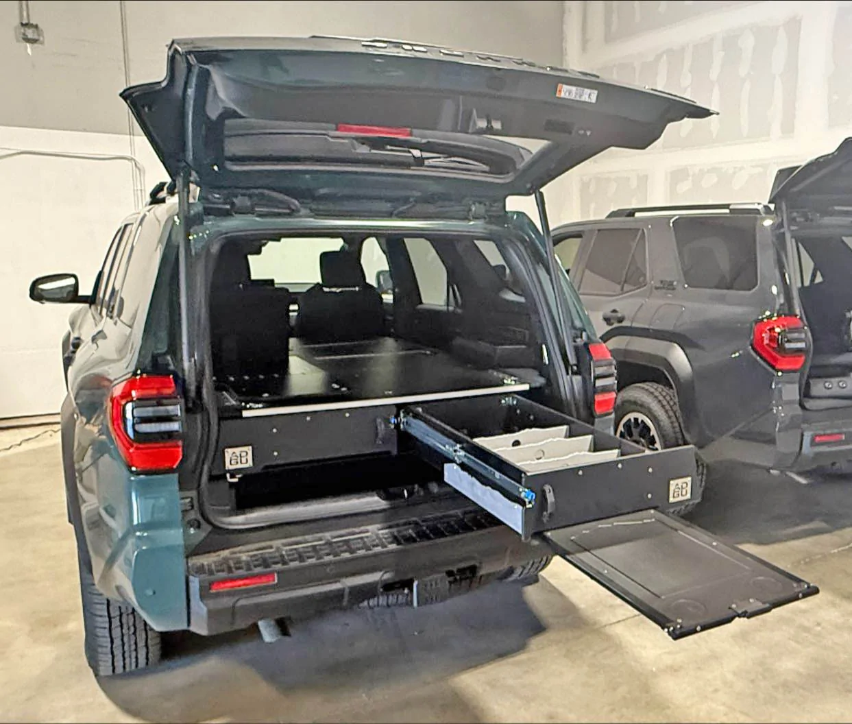 2025 4runner 6th gen Bed Platform & Storage Drawer System by Air Down Gear Up - Preview bed drawer cargo system Air Down Gear Up 2025 4runner 6th gen