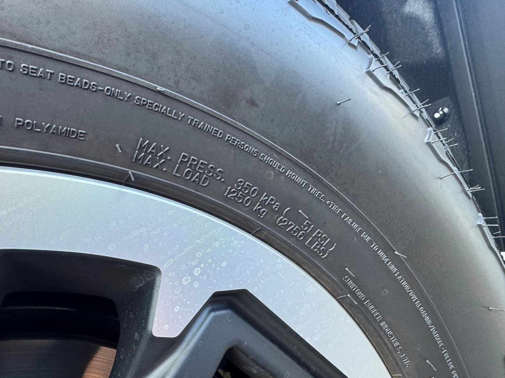 2025 4runner 6th gen Factory Wheels & Tires (OEM) Offsets, Bore, Sizes, Widths, Brands -- 2025 4Runner 6th Gen IMG_0981