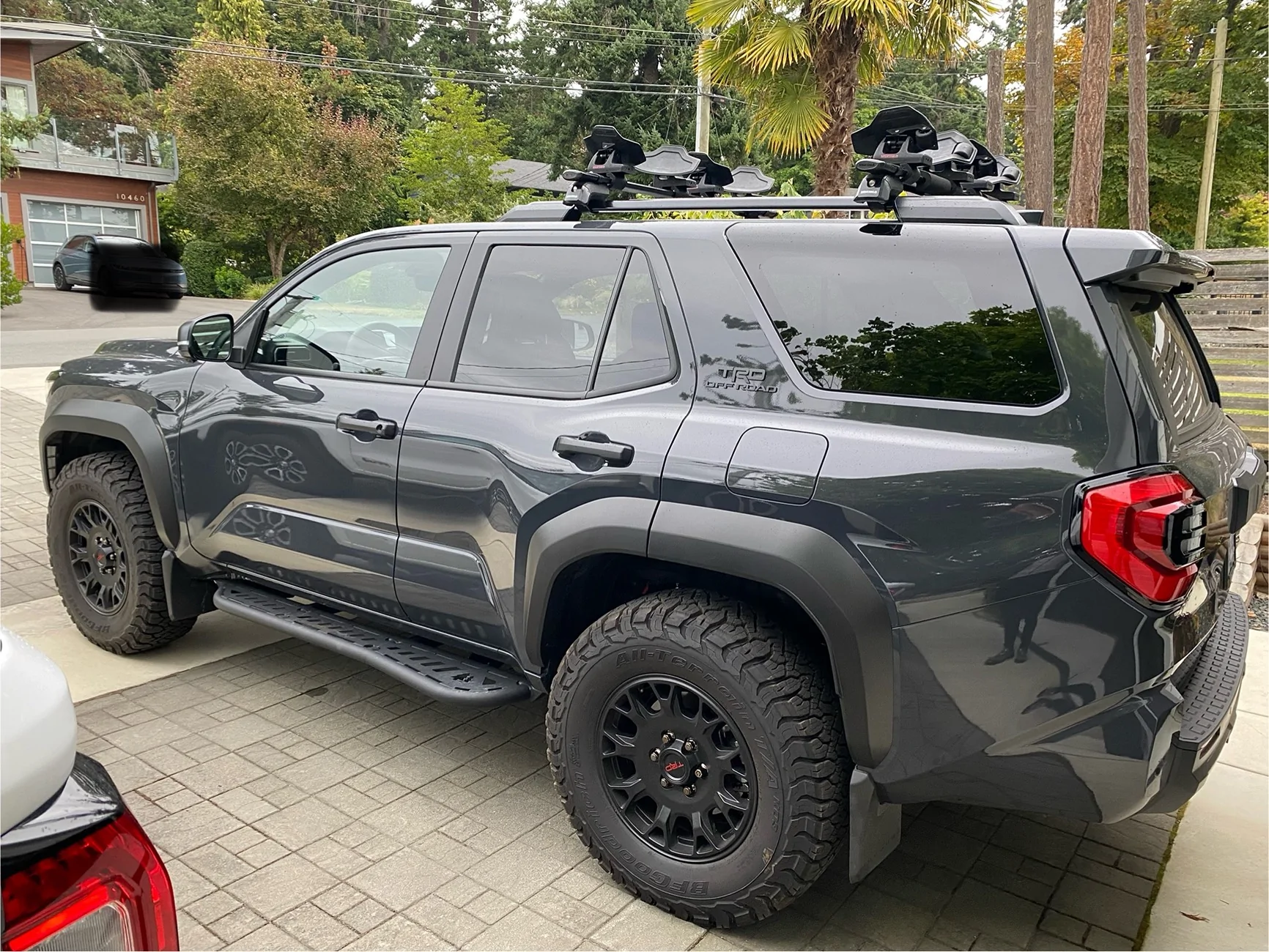 2025 4runner 6th gen Greenlane sliders with rear kickout - installed photos & review IMG_9123