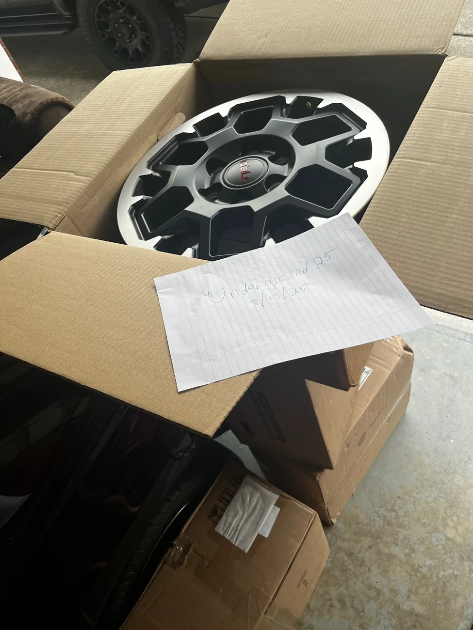 2025 4runner 6th gen WTS 2025 TRD ORP Wheels Only $500 Set IMG_6708