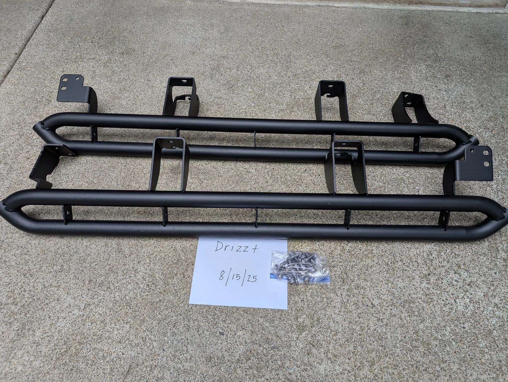 2025 4runner 6th gen WTS Trailhunter rock sliders PXL_20250815_225304142