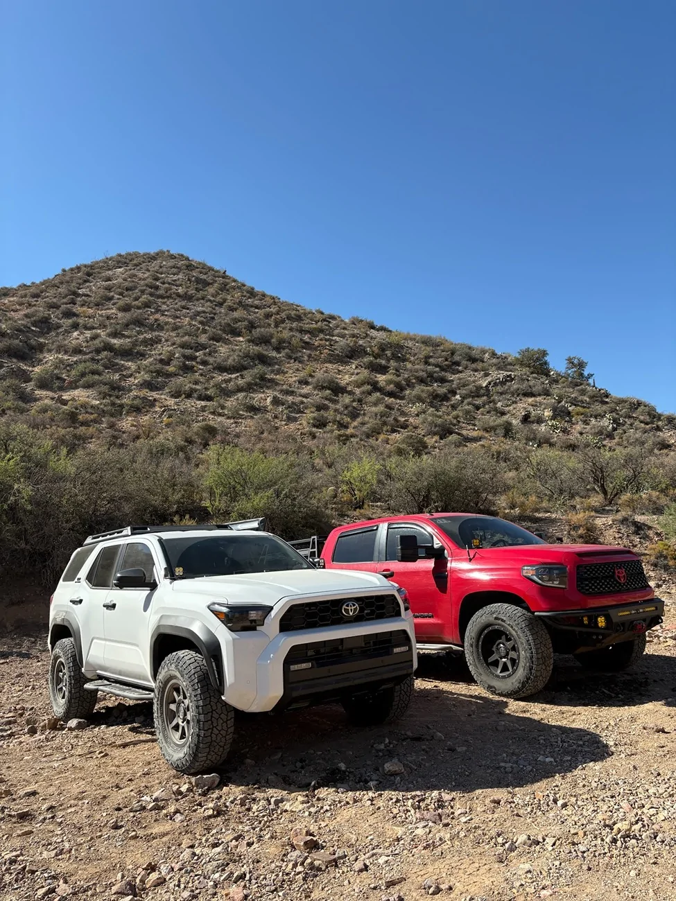 2025 4runner 6th gen ORP on Hellsgate Wilderness Trail in AZ (OnX trail rating 5) IMG_0214