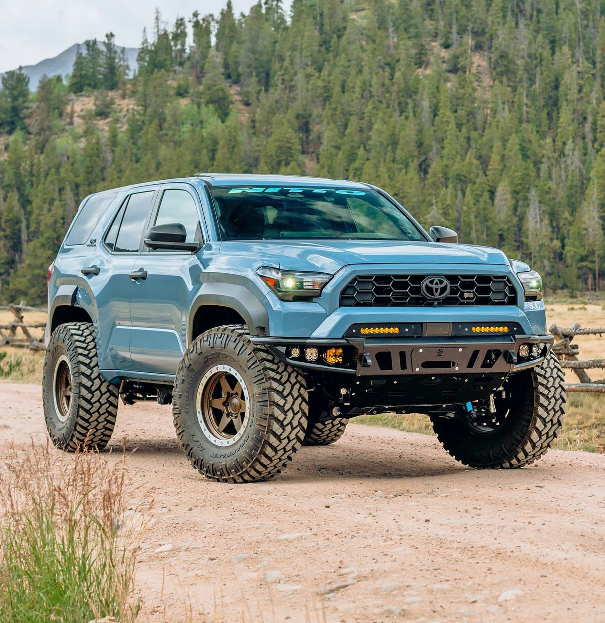 2025 4runner 6th gen Lil B's Fab Front Bumper (Full Width / TSS / High Clearance) for 2025+ 4Runner 6th Gen released Lil Bs Full Width Front Bumper (TSS) 2025 4Runner 6th Gen 5