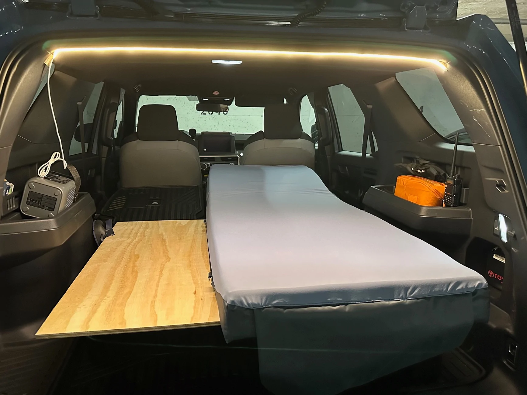 2025 4runner 6th gen Plans for bed in cargo area IMG_3684
