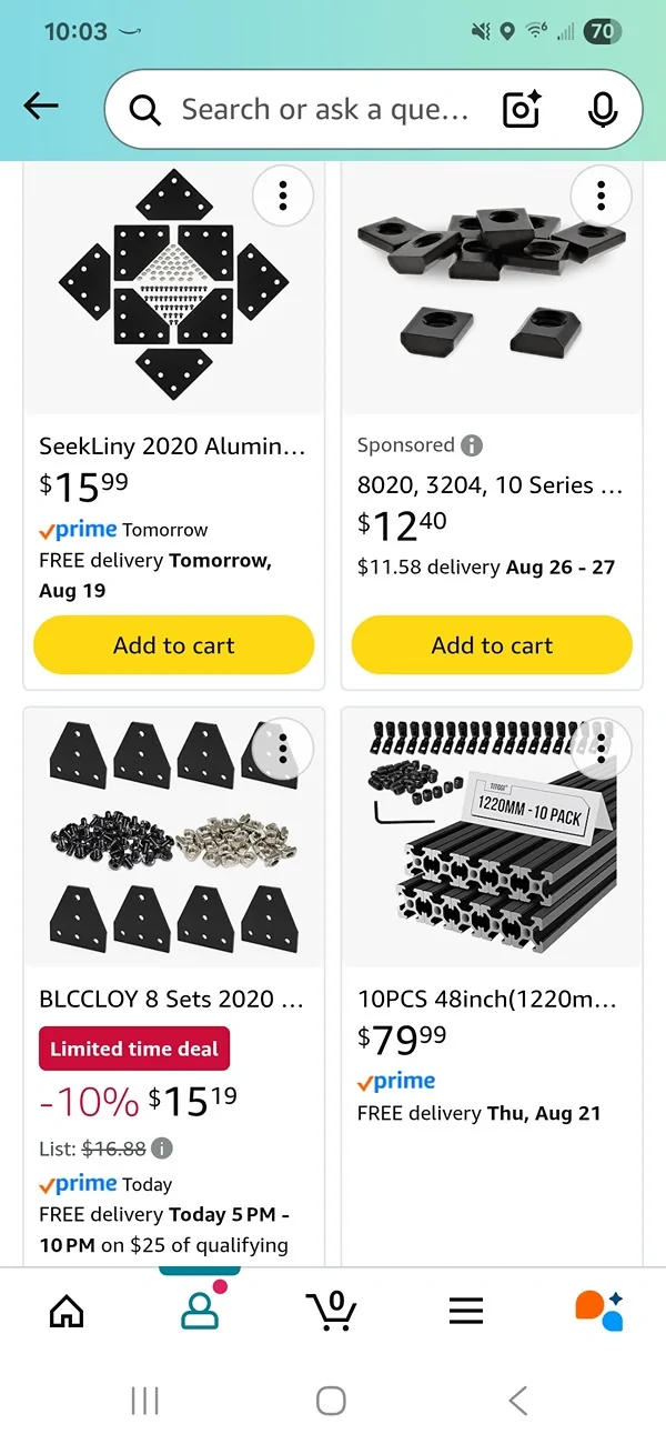 2025 4runner 6th gen Final product of my DIY custom rear cargo storage / pullout drawer system Screenshot_20250818_100337_Amazon Shopping