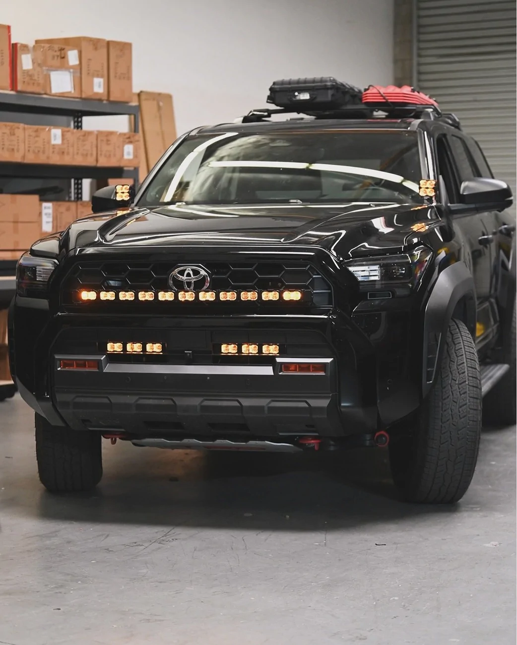 2025 4runner 6th gen 2025+ 4Runner 6th Gen Light Bars (Hood Mount and Ditch Lights) by M&R 4Runner ditch lights