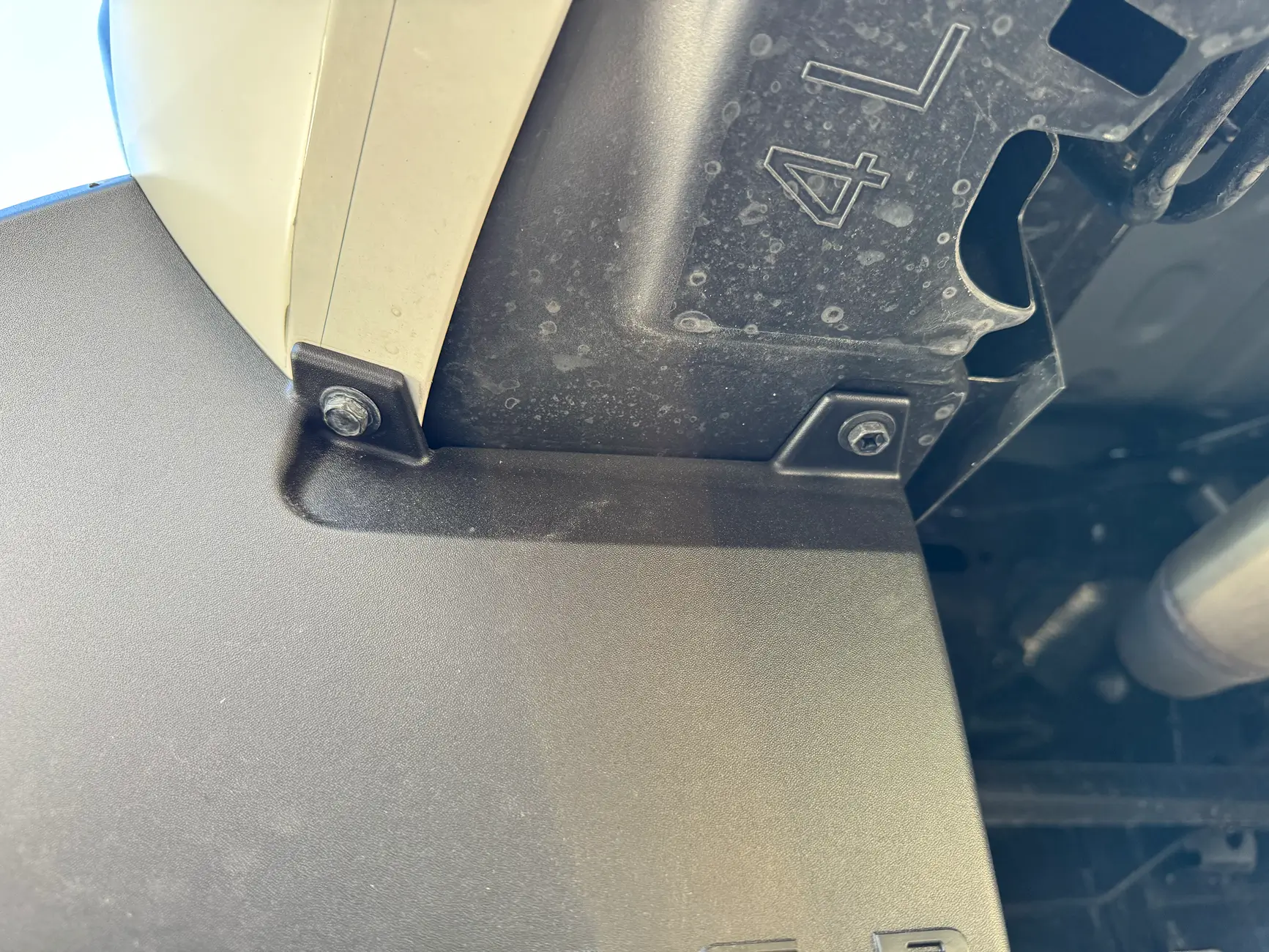 2025 4runner 6th gen Trailhunter / TRD Pro mudflaps upgrade installed on TRD Off-Road ORP (part numbers & photos) Trailhunter TRD Pro mudflaps installed on 2025 4runner 6th gen3