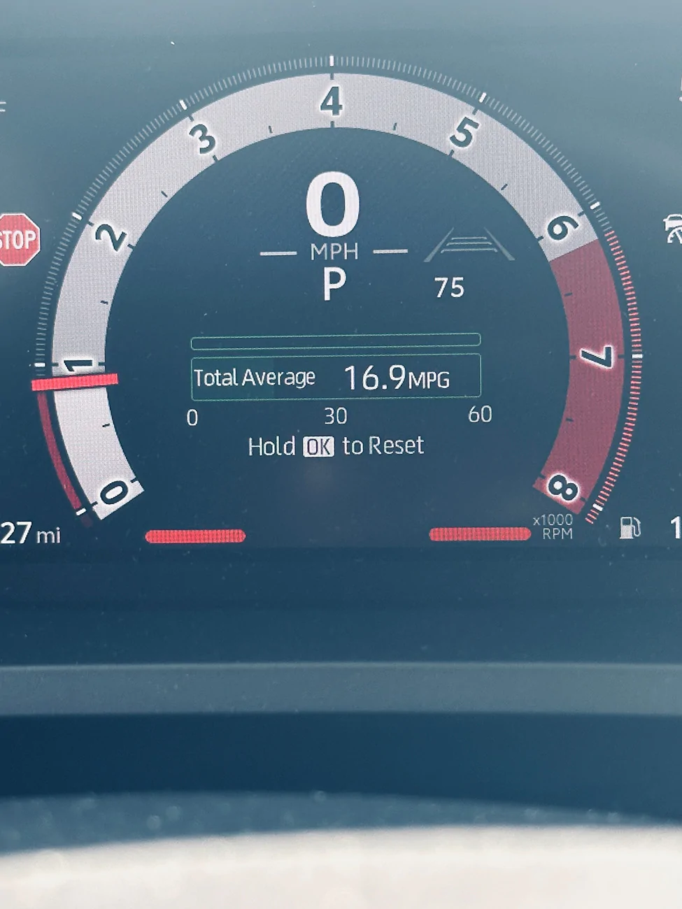 2025 4runner 6th gen Long trip real gas mileage SR5 IMG_2727