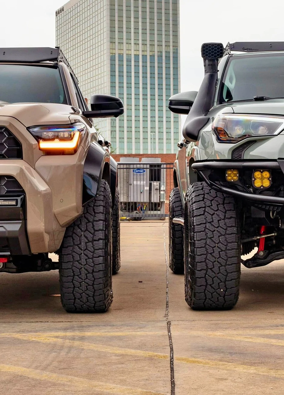 2025 4runner 6th gen Aftermarket Wheels, Bigger Tires, Lift Kits (Compilation) for 2025+ 4Runner 6th Gen -- Add Yours! 285:70:18 on TRD Pro (stock, no lift) looks perfect 6