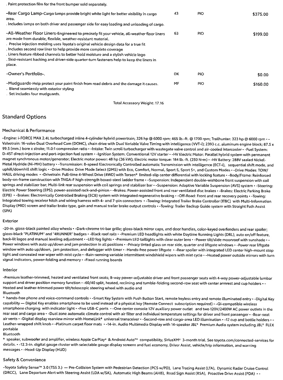 2025 4runner 6th gen My Journey for a new 6th gen Platinum 2025 4Runner Allocation Reserve Request 33