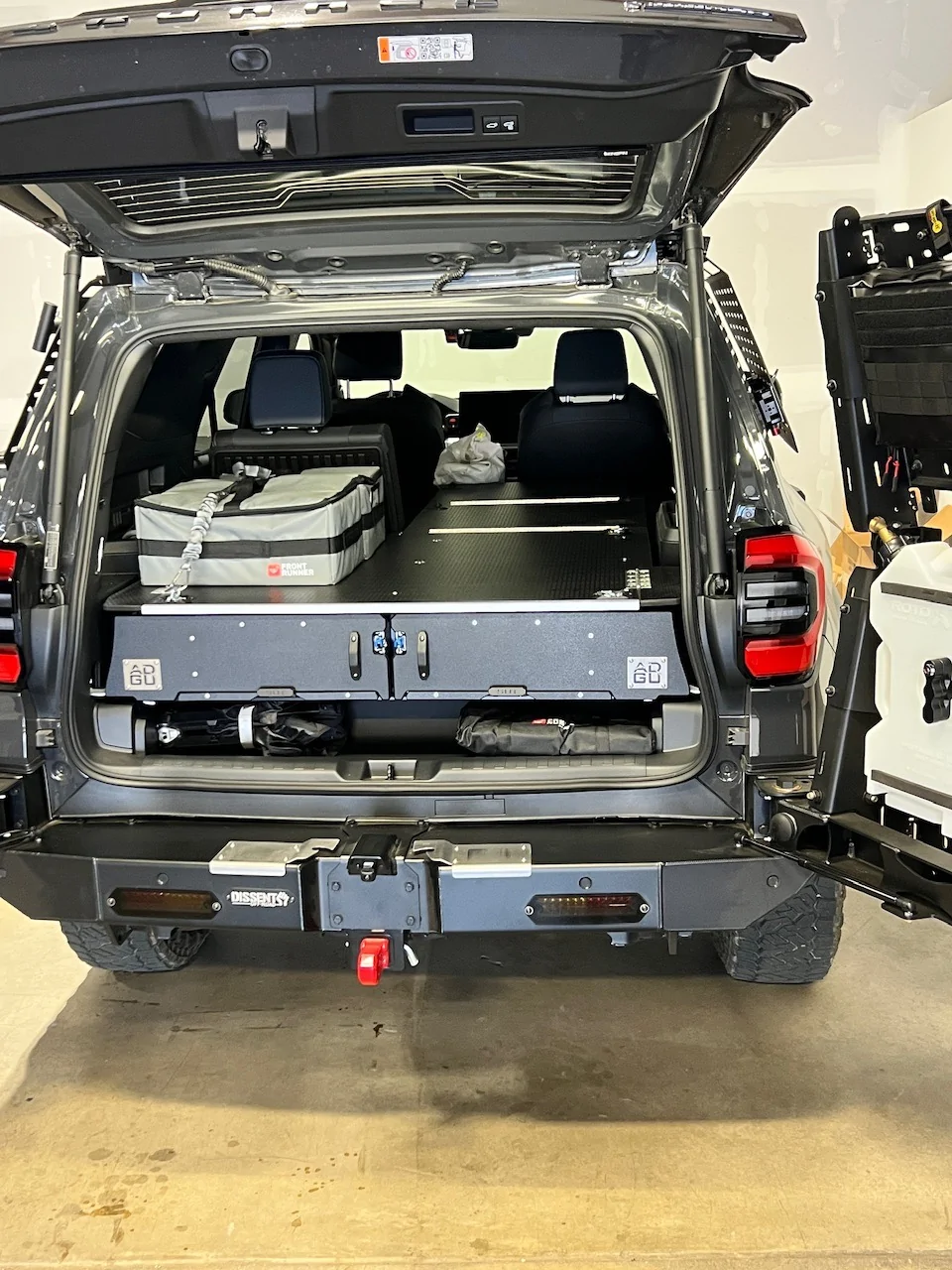 2025 4runner 6th gen Full width rear bumper w/ swing-out tire carrier by Dissent Off-Road (for 6th gen 4Runner) l-width-rear-bumper-w-swing-out-tire-carrier-3-jpg