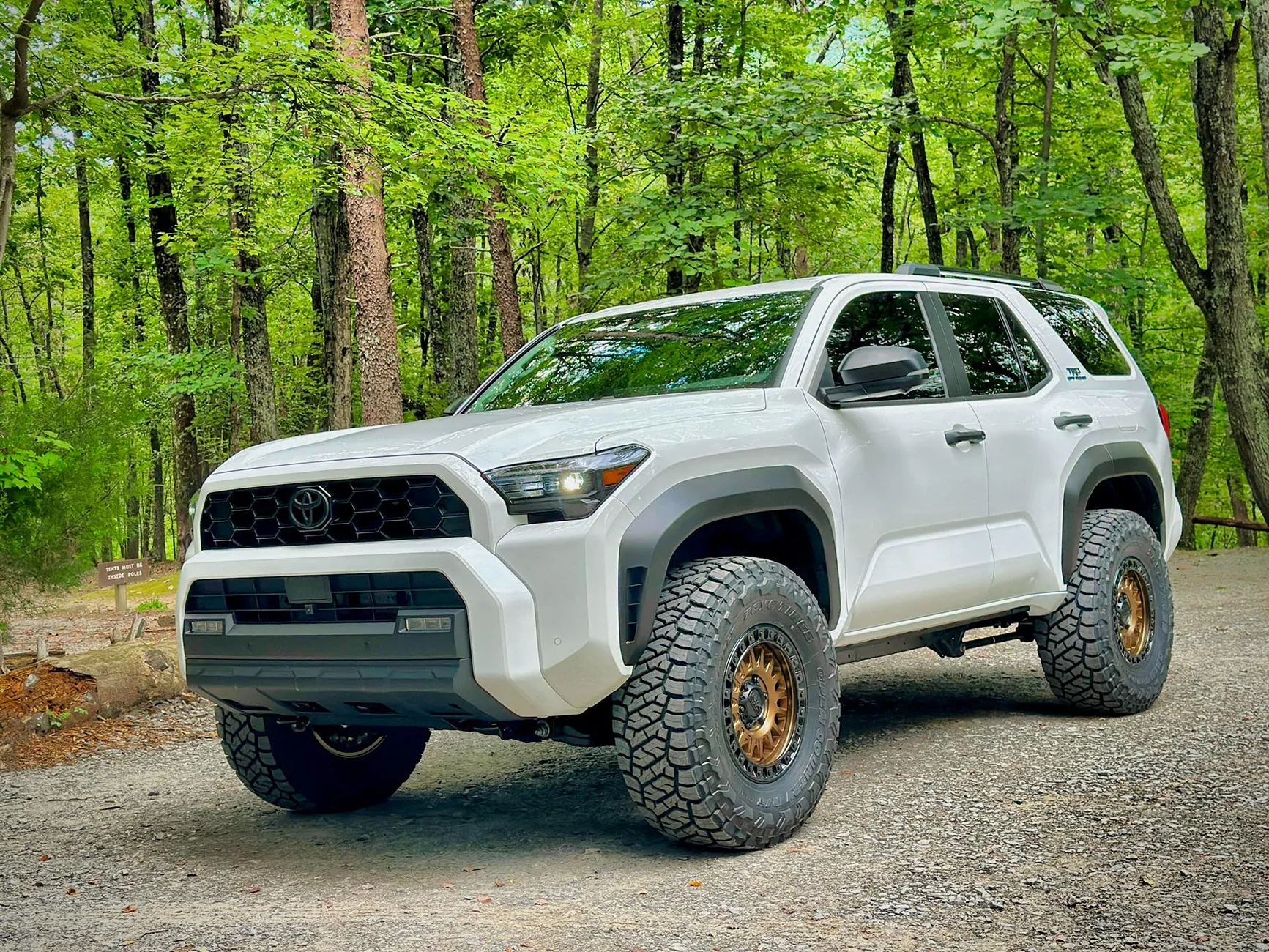 2025 4runner 6th gen TRD ORP on 35" Tires (Open Country RT Trail 35x12.5r17), KMC +25 offset, Westcott 2.5" / 0.75" lift TRD ORP on 35%22 Tires (Open Country RT Trail 35x12.5r17), KMC +25 offset, Westcott 2.5%22 : 