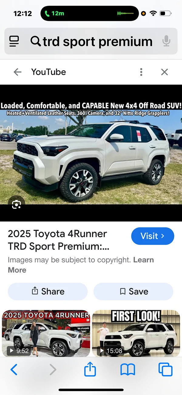 2025 4runner 6th gen Widest/Tallest/Biggest Tire Upsize for 2025 TRD Sport Premium (stock 20” wheels) without rubbing IMG_3938