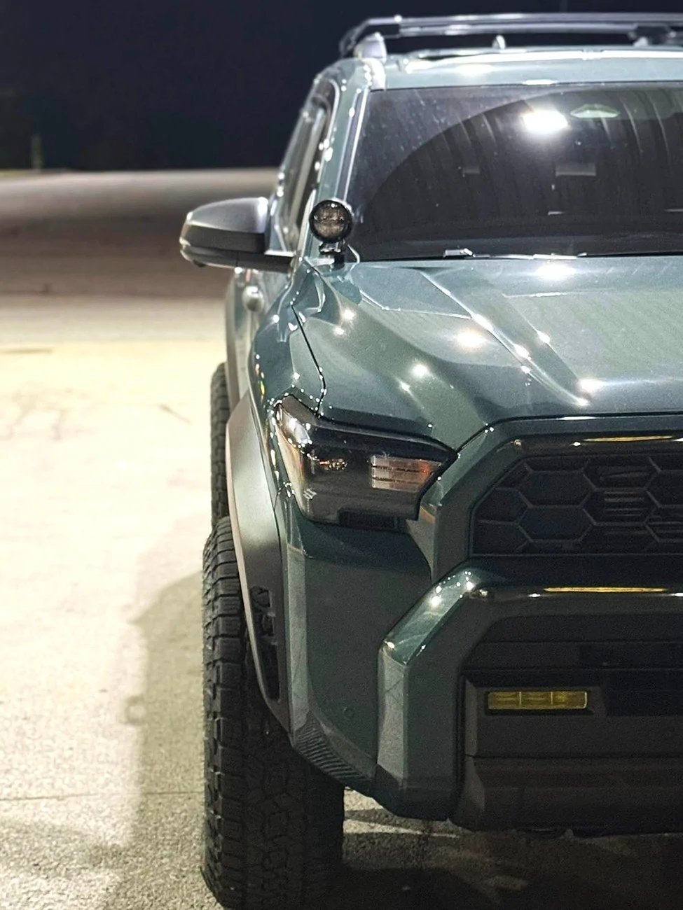 2025 4runner 6th gen Trailhunter on 1.25" wheel spacers 2025 4runner 6th gen Trailhunter with 1.25%22 wheel spacers