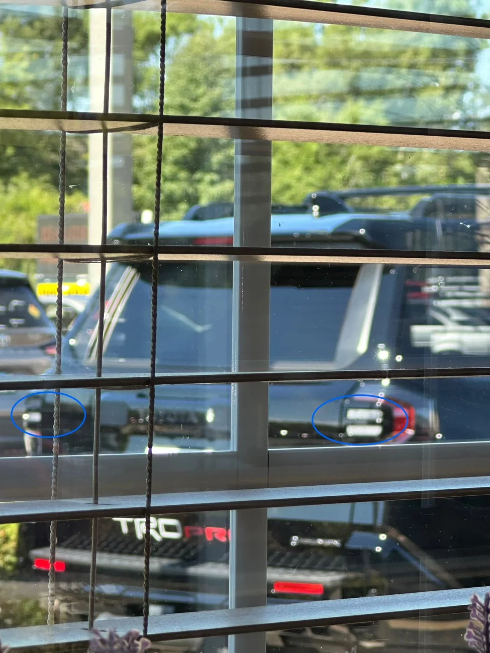 2025 4runner 6th gen TRD PRO Taillight Moisture / Condensation IMG_2406