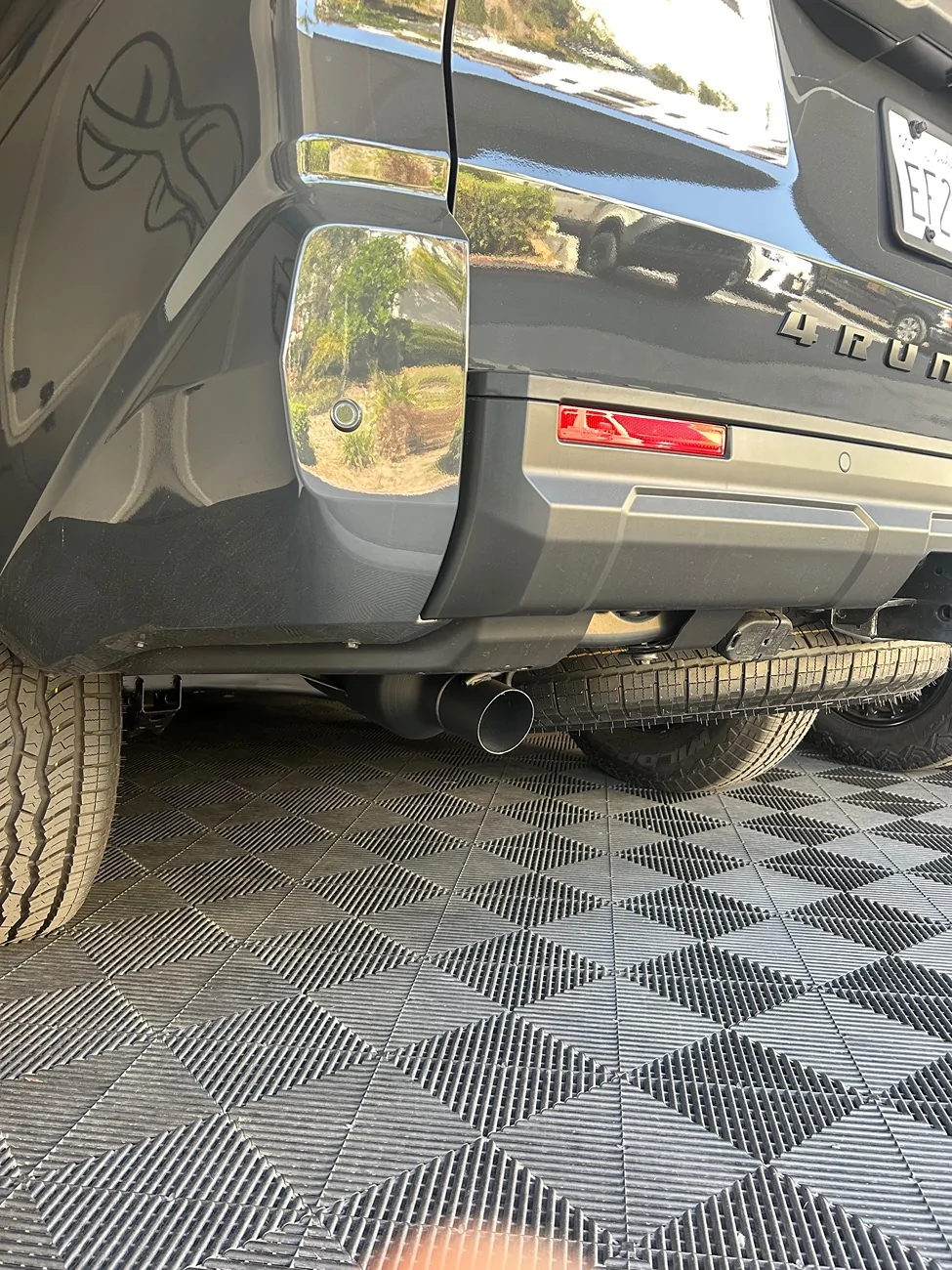 2025 4runner 6th gen Cut off exhaust (14" section) for cleaner look & clearance IMG_3342