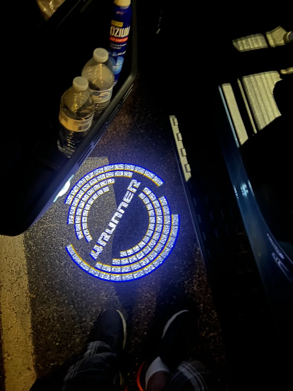 2025 4runner 6th gen Puddle lights installed (Trailhunter projection light) IMG_6281