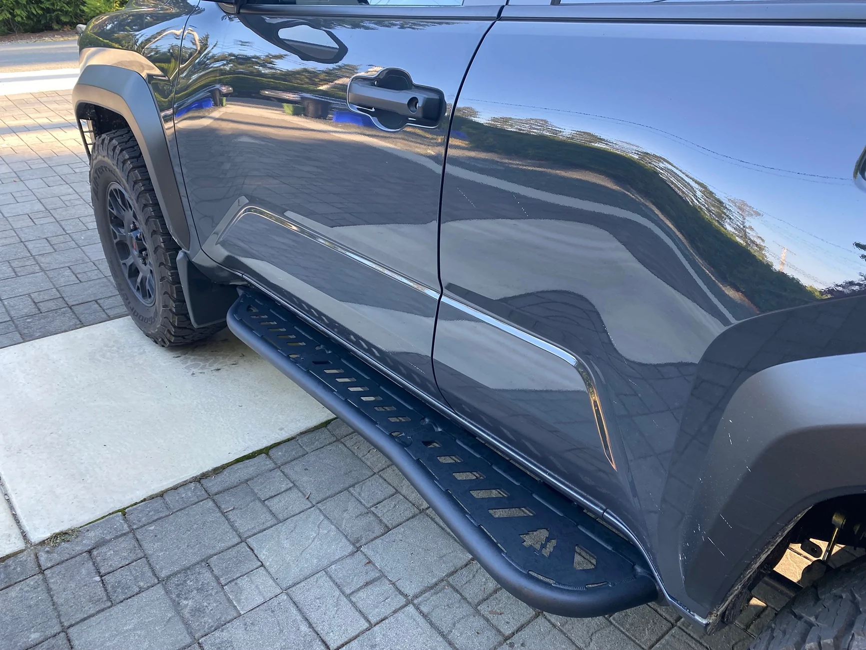 2025 4runner 6th gen Greenlane sliders with rear kickout - installed photos & review IMG_9378