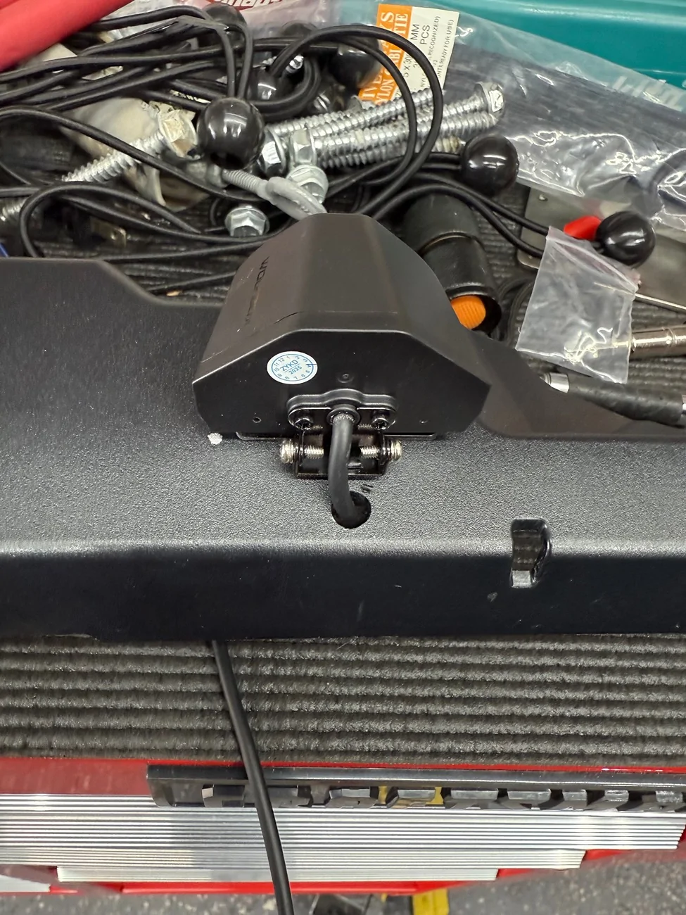 2025 4runner 6th gen Wolfbox Rear View Mirror Dash Cam / Rear Camera (G840S) - Install IMG_3593