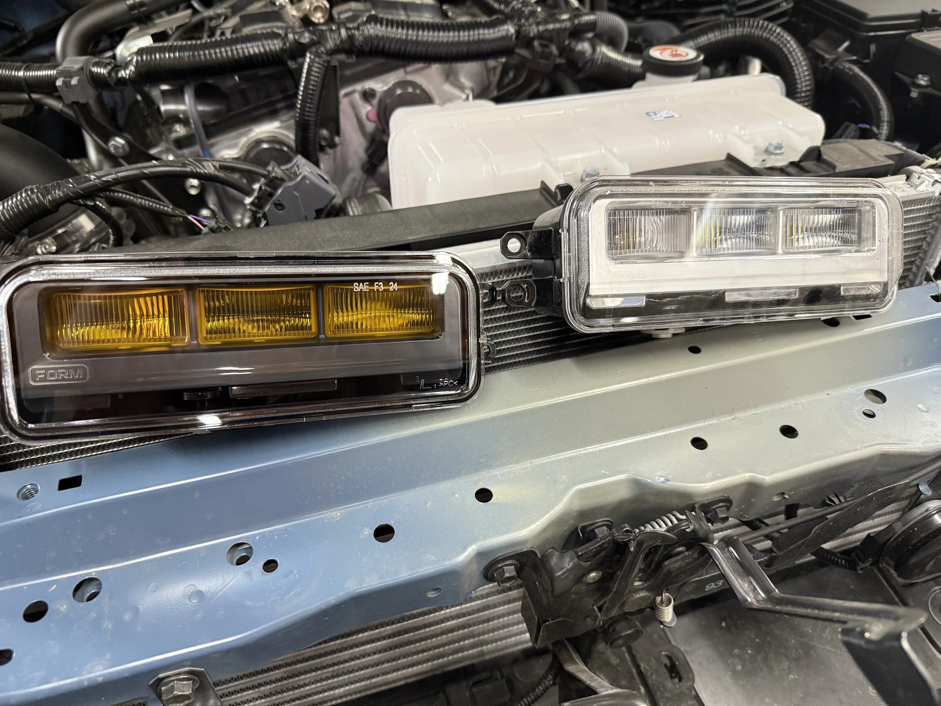 2025 4runner 6th gen Form yellow fog lights installed IMG_9426