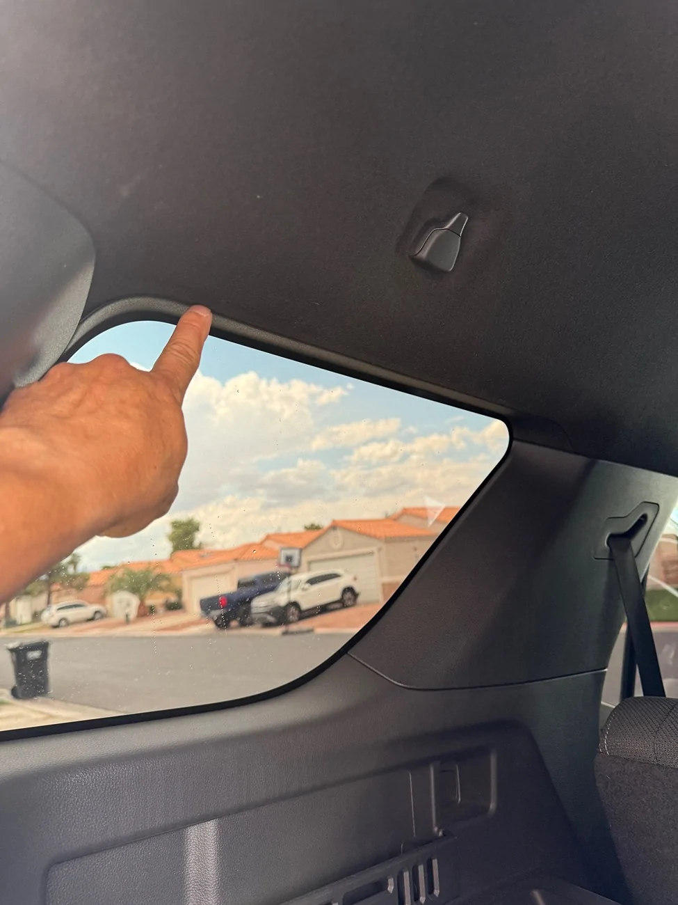 2025 4runner 6th gen Wolfbox Rear View Mirror Dash Cam / Rear Camera (G840S) - Install IMG_3617