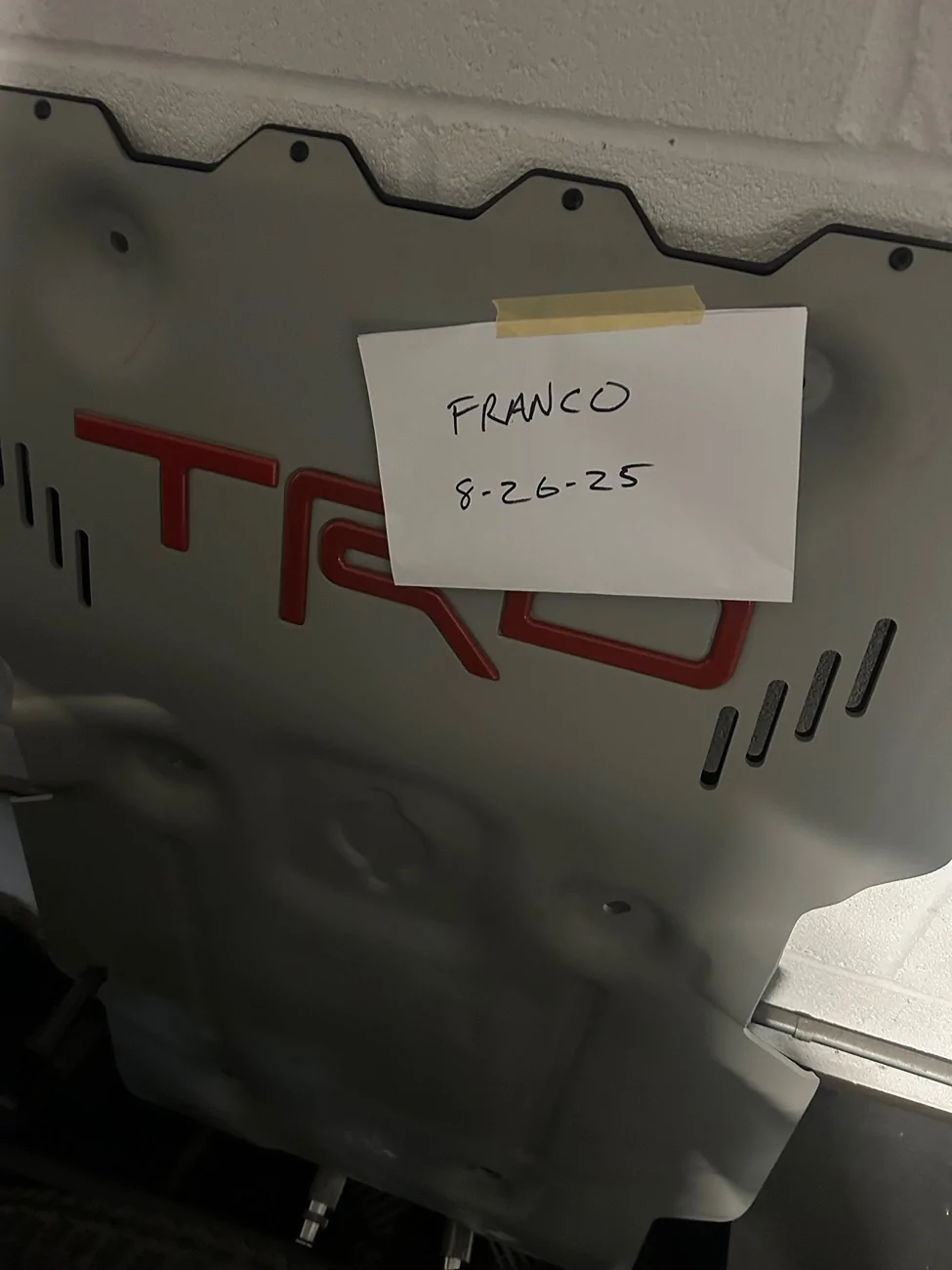 2025 4runner 6th gen $360 - 2025 TRD Skid Plate - Fits 2025 4Runner and 24/25 Tacoma IMG_3457