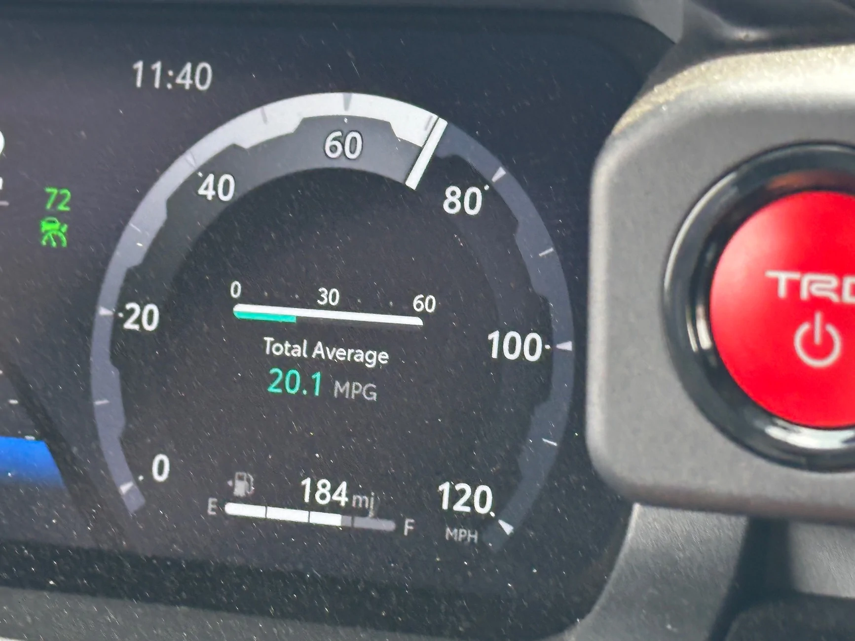 2025 4runner 6th gen Gas Mileage Improvement Theory IMG_6464