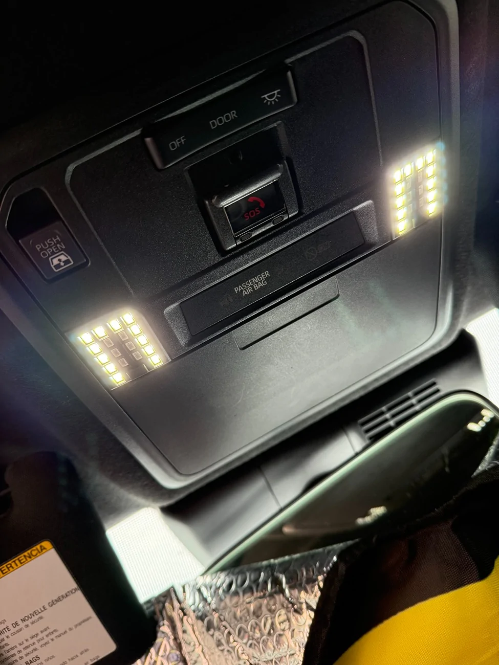 2025 4runner 6th gen MESO Customs map lights / dome light installed IMG_0523