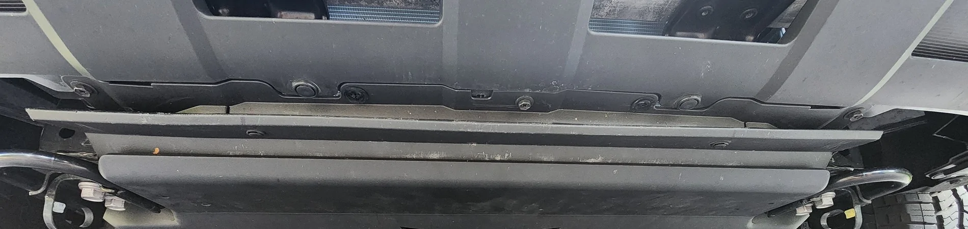 2025 4runner 6th gen Air Dam Removal Issues w/ debris or wind getting into the components? 20250828_165918(1)