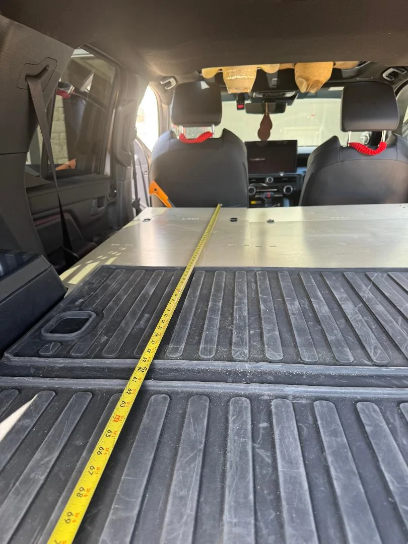 2025 4runner 6th gen Wheelsfeels Sleeping Platform with drawers installed (from Wheels & Feels) 4