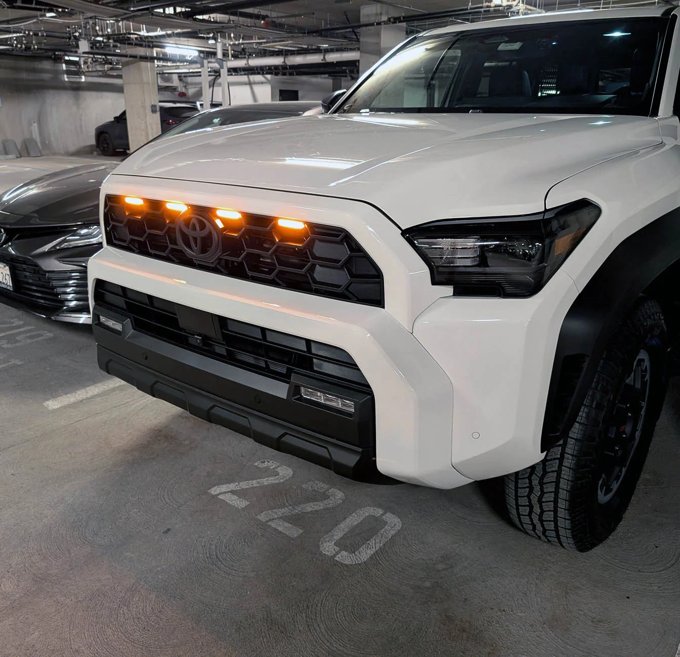 2025 4runner 6th gen Rago Molle Panels (Interior Cargo Windows)  + Bonus Raptor Lights & Puddle Lights Raptor Lights Grille 2025 4Runner 6th gen TRD Off-Road grill 2