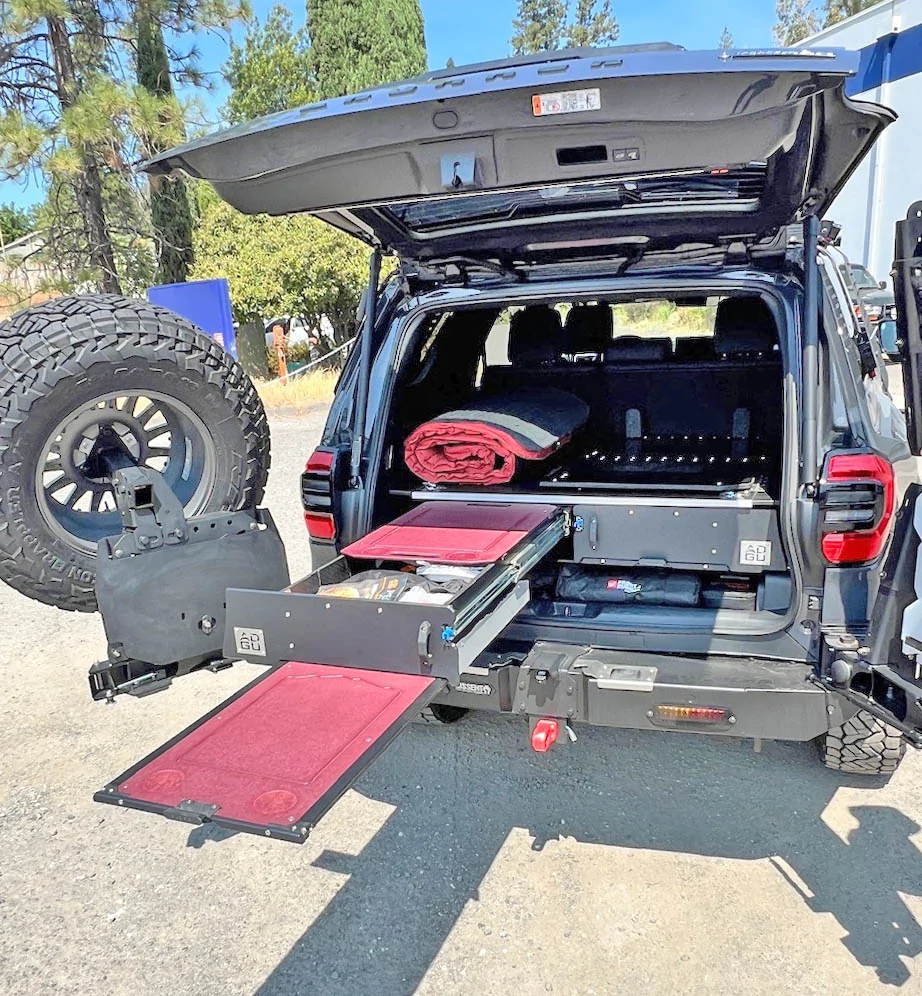 2025 4runner 6th gen Air Down Gear Up: Sleeping Bed Platform System & Drawers For Hybrid Cargo Area Air Down Gear Up: Sleeping Bed Platform System & Drawers For Hybrid Cargo Area 1