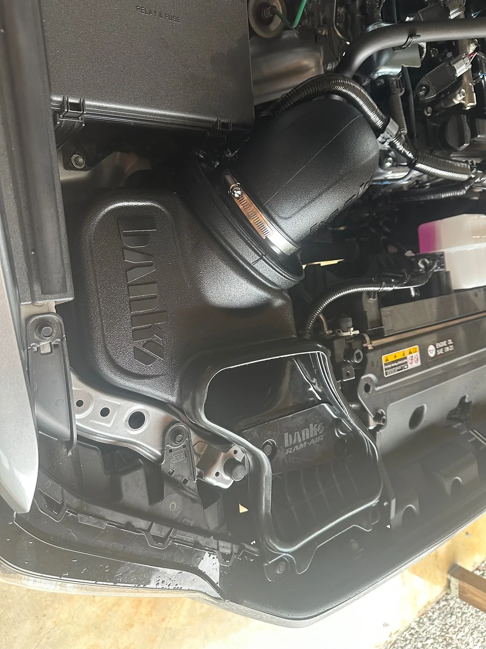 2025 4runner 6th gen Banks Tuning Ram Air Intake installed on non-hybrid gas 2025 4Runner TRD Sport Premium IMG_1162
