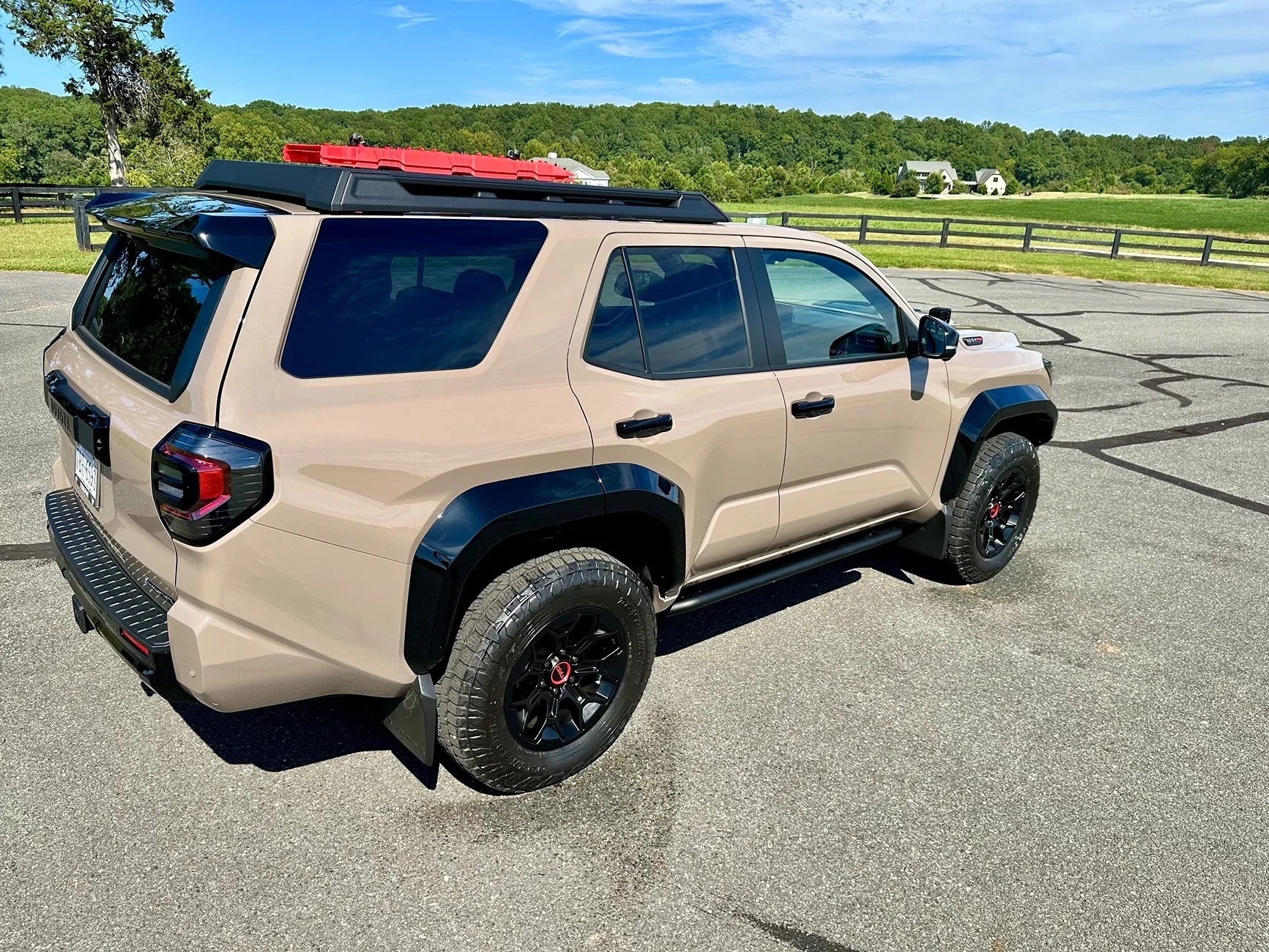 2025 4runner 6th gen My Mudbath TRD Pro build - XPEL PPF, ceramic coating, ARB roof rack, ARB traction boards, red recovery hooks, Rigid ditch lights, etc. IMG_1008