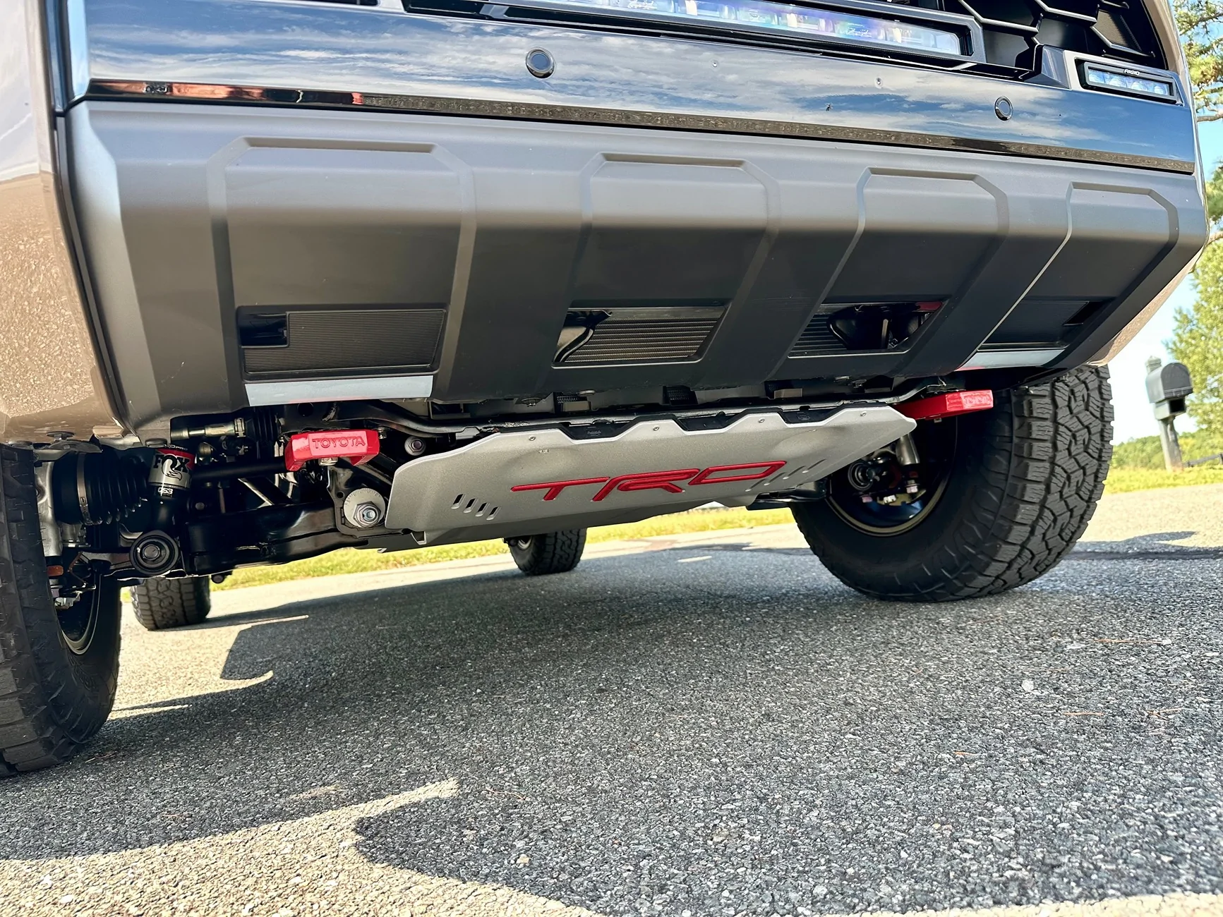 2025 4runner 6th gen My Mudbath TRD Pro build - XPEL PPF, ceramic coating, ARB roof rack, ARB traction boards, red recovery hooks, Rigid ditch lights, etc. IMG_0996