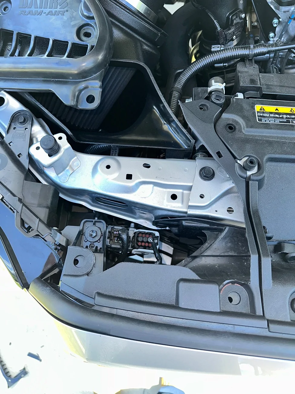 2025 4runner 6th gen Banks Tuning Ram Air Intake installed on non-hybrid gas 2025 4Runner TRD Sport Premium IMG_7976