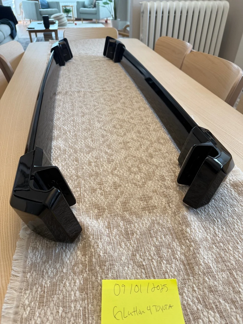 2025 4runner 6th gen Crossbars set for 25 4Runner OEM for sale IMG_2657