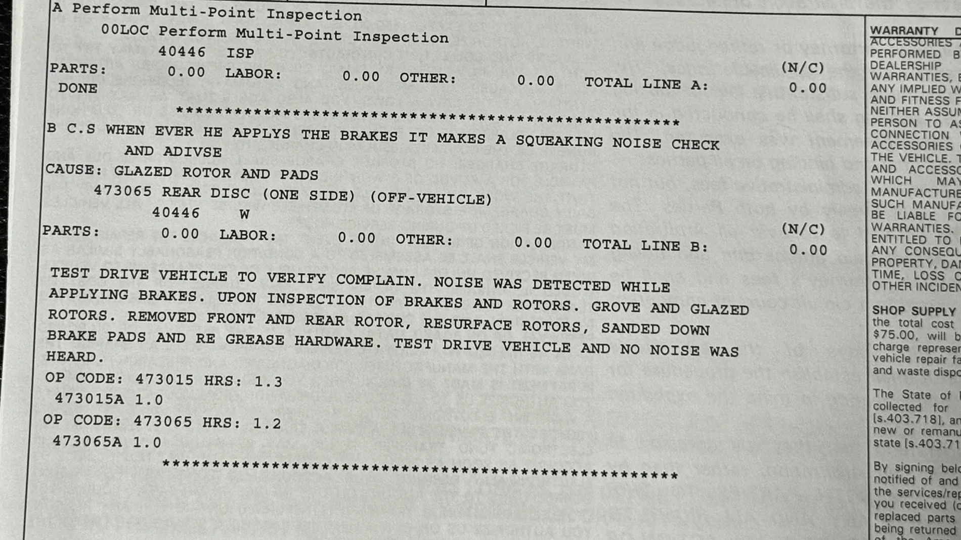 2025 4runner 6th gen Front Brake Squeal Noise Fix - official TSB brakes fix! (TSB-0046-25) IMG_3302
