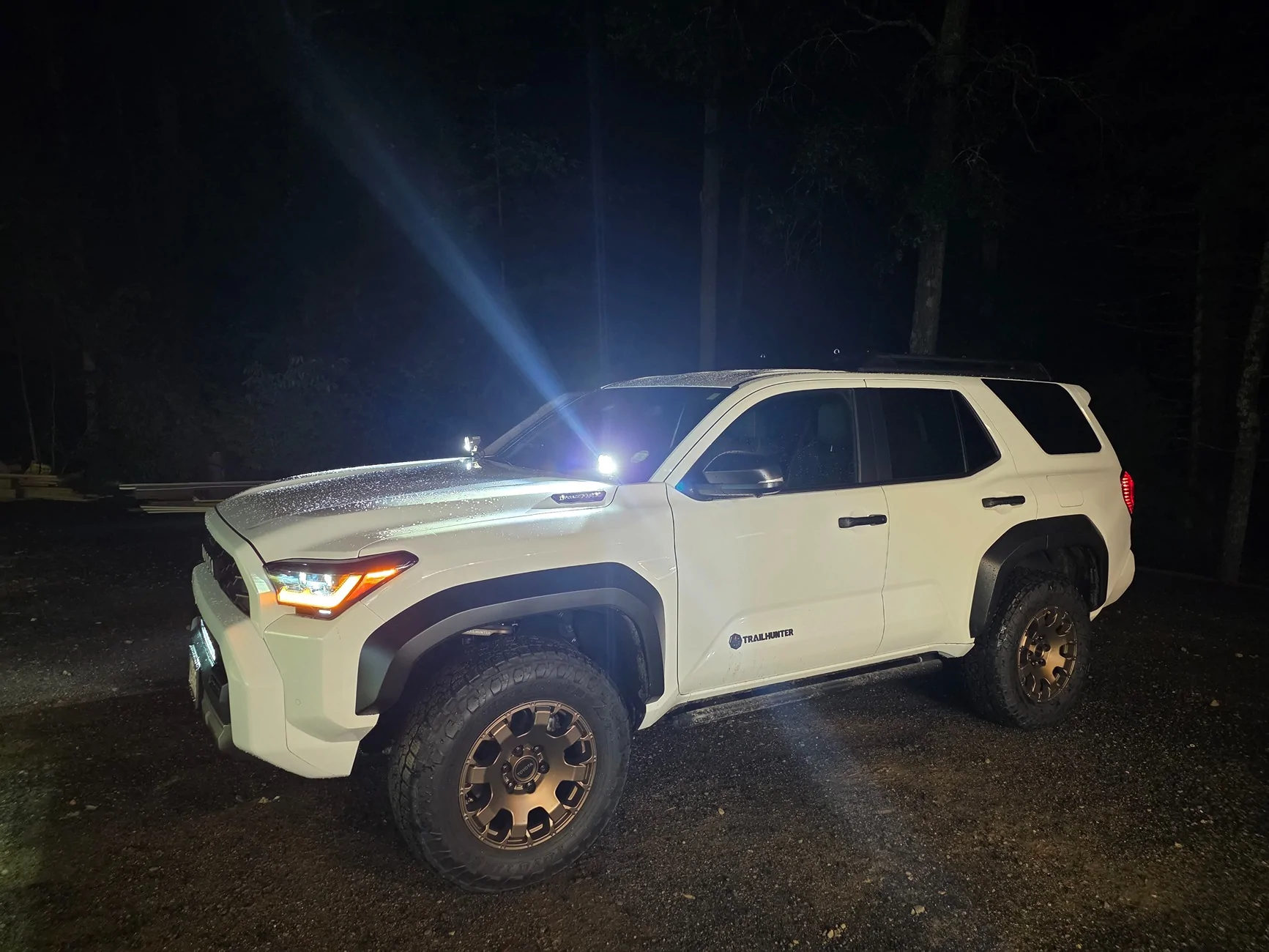 2025 4runner 6th gen Ice Cap Trailhunter buildout 2956