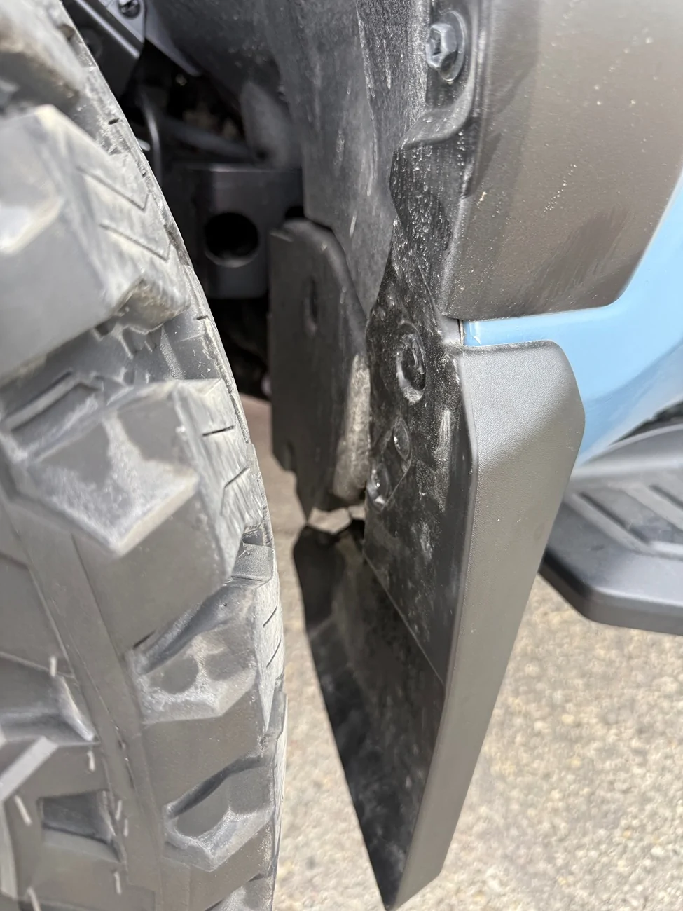 2025 4runner 6th gen Wide vs. Narrow Tires & Wheels - Air Down Contact Patch Size Test IMG_3336