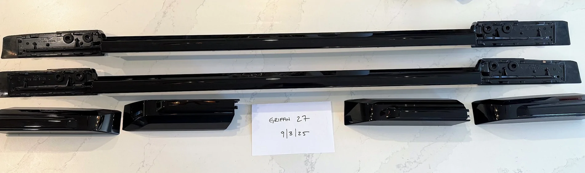 2025 4runner 6th gen FS: Gloss Black OEM Roof Rails IMG_3516