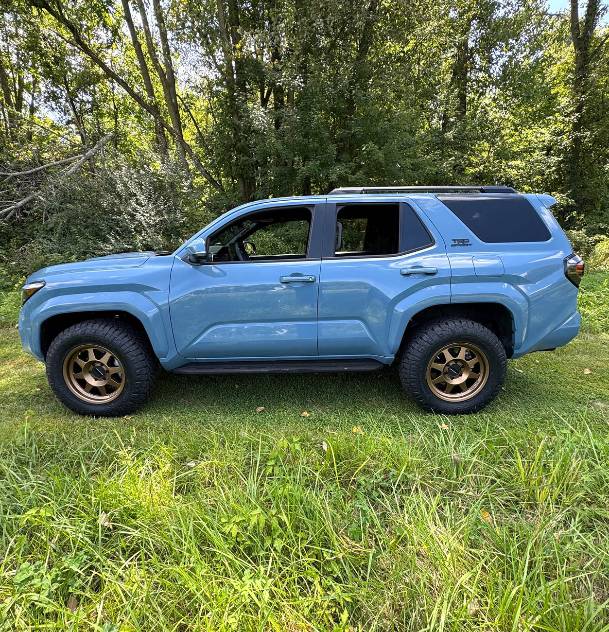 2025 4runner 6th gen Heritage Blue TRD Sport Build: AFE intake & exhaust, Bronze Method 701 +25 offset, Ridge Grappler tires (265/70/18) IMG_2309 (1)