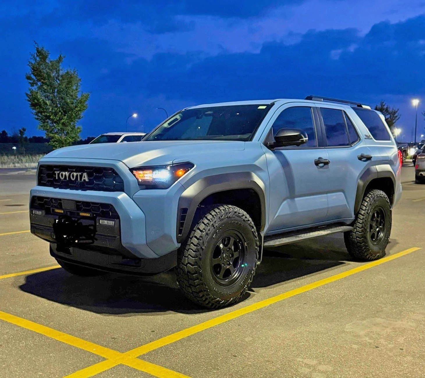 2025 4runner 6th gen Wide vs. Narrow Tires & Wheels - Air Down Contact Patch Size Test Pizza cutter Baja Boss tires 255:85:17 - 34.5” x 9.9”