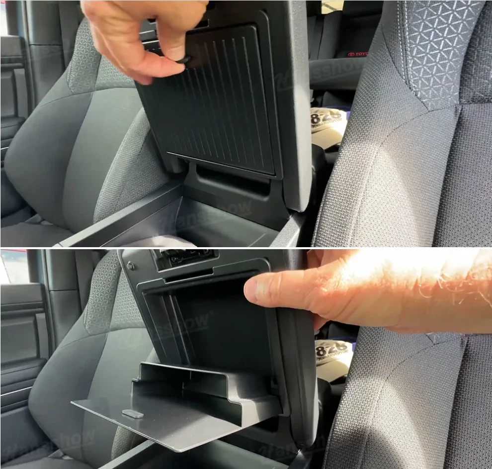 2025 4runner 6th gen 6th gen 4Runner Hidden Storage Box / Center Console Underside Organizer (Hansshow) 1756977364378-ws